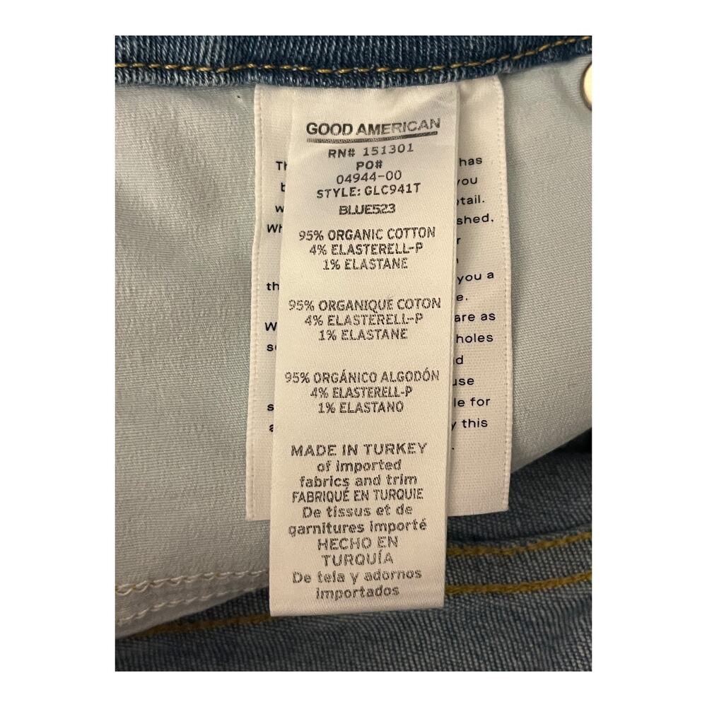 Good American Jeans Good Legs Crop light blue size 2/26 - Picture 6 of 7